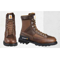 Men's 8" Brown/Black Waterproof Insulated Work Boot - Steel Toe